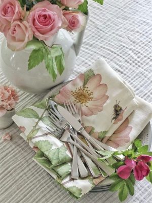 Emma Sjödin Linhåndkle Nyperose